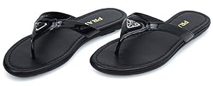 Prada Prada Damen Zehentreter, Nero - Black - Größe: 38 EU Prada Prada Damen Zehentreter, Nero - Black - Größe: 38 EU