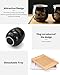 Dujust Japanese Tea Set, Black Porcelain Tea Set with 1 Teapot Set, 6 Tea Cups, 1 Tea Tray, 1 Stainless Infuser, Beautiful Asian Tea Sets for Adults, Tea Lover/Women/Men (Countryside in Golden)