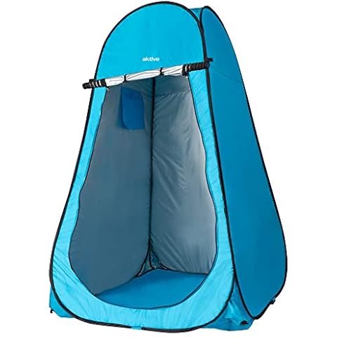 Aktive 62163 - Tienda cambiador para camping azul Cover