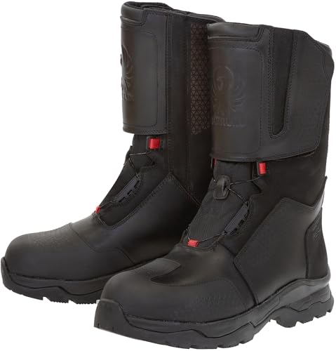 Bottes de moto imperméables haut de gamme Merlin Frontier D3O taille 45