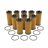 10pcs Oil Filter Compatible For Chevrolet AVEO T300 2011 55589295 55570263
