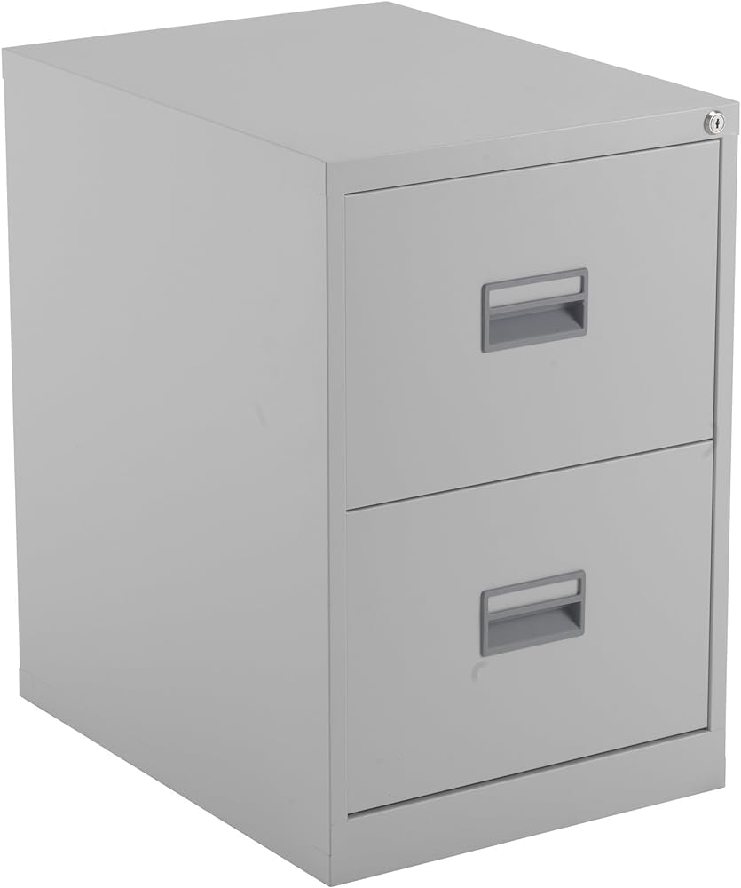 Archivador de acero resistente con cerradura, diseño totalmente soldado, capacidad de 40 kg, ideal para la organización del hogar y la oficina