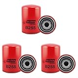 Baldwin Filters Heavy Duty B255 Full-Flow Lube Oil Spin-On Filter Filter (Pack of 3)