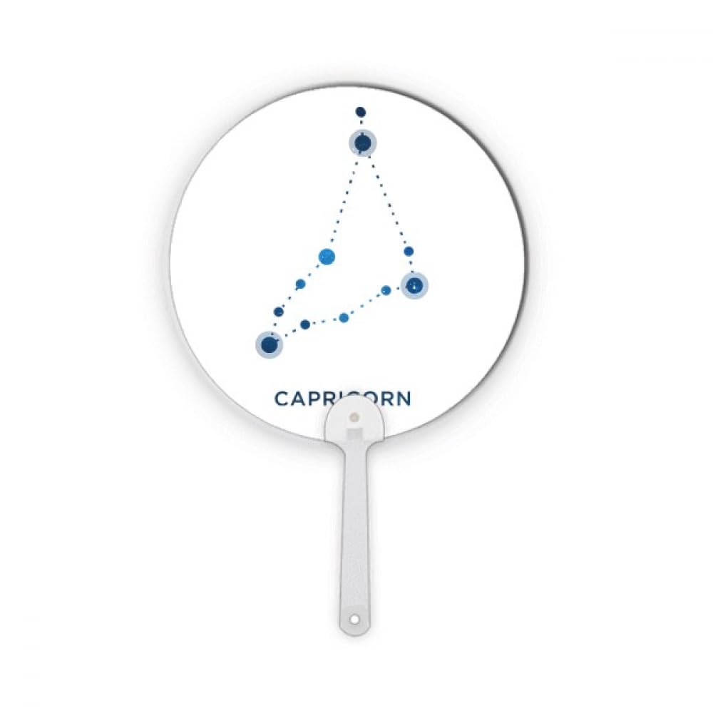 Capricorne constellation zodiaque artisanat rond portable objet déco plastique