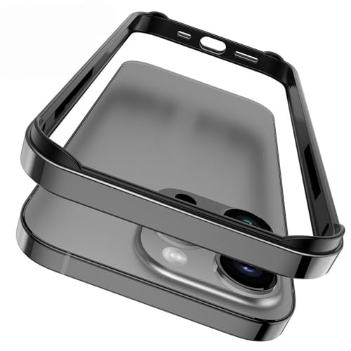 iPhone �p 16 16 Pro 16 Plus 16 Pro Max �p�n�C�u���b�h�V���R���t���[���A���~���^���t�H���P�[�X�A�ϔM�o���p�[�A�u���b�N�AiPhone �p 16 Plus �p