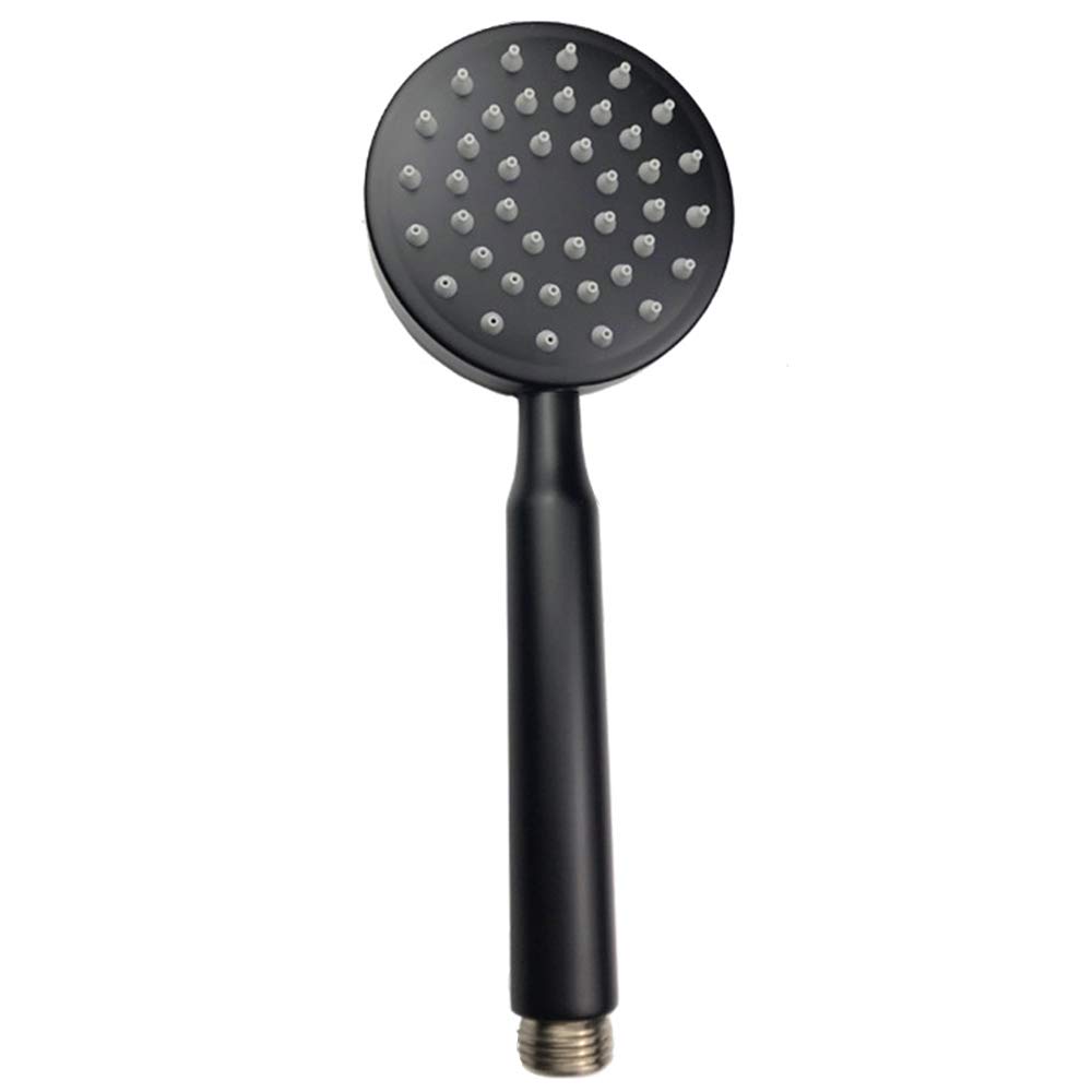 Ducha de mano de acero 304 negra para un bano relajante de alta presion