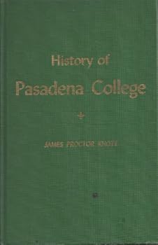 Hardcover History of Pasadena College Book