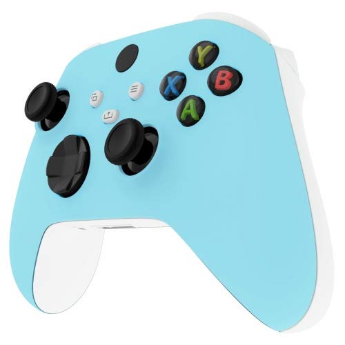 Image of MODDEDZONE Custom Wireless UNMODDED Controller for Xbox One S /X and PC with Exclusive and Unique Designs - The Perfect Gaming Gift for Enthusiasts, Expertly Crafted in the USA Heaven Blue