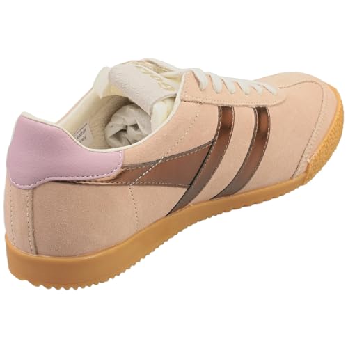 Image of Gola Women's Elan Glitz Suede Sneakers