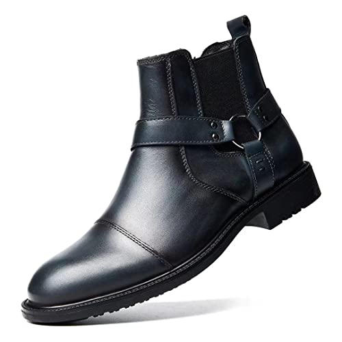 Arkbird Chelsea Ankle Boots for Men Genuine Leather Oxford Casual and Formal Dress Boot