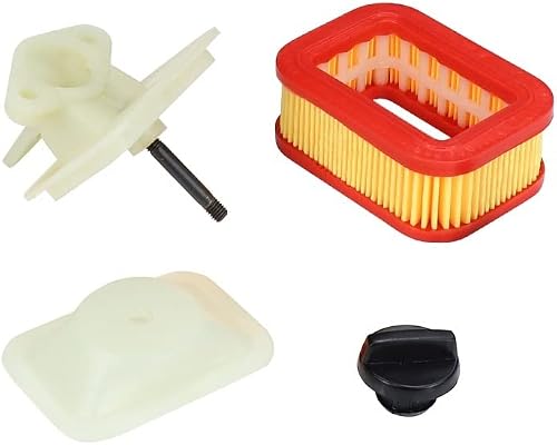 JINGERL 5200 5800 52/58CC Chainsaw Paper Air Filter Set Gasoline Chainsaw Paper Air Filter Replacement Garden Tool Parts