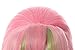 Nuoqi Mitsuri Cosplay Wig Kanroji Mitsuri Wig 3 Braided Hair Womens Pink Green Cosplay Wigs Halloween