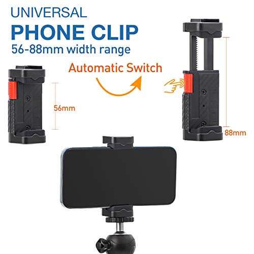 USKEYVISION Smartphone Video Vlogging Kit/Video Microphone Light Kit/YouTube Equipment, with Unique Design, for iPhone