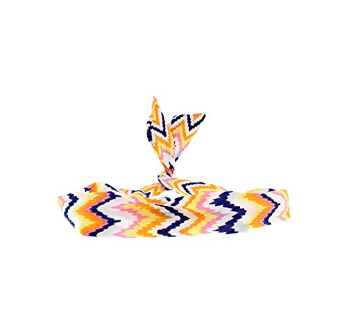 Zac's Alter Ego Multicolour Zig Zag Vintage Style Wire Headband