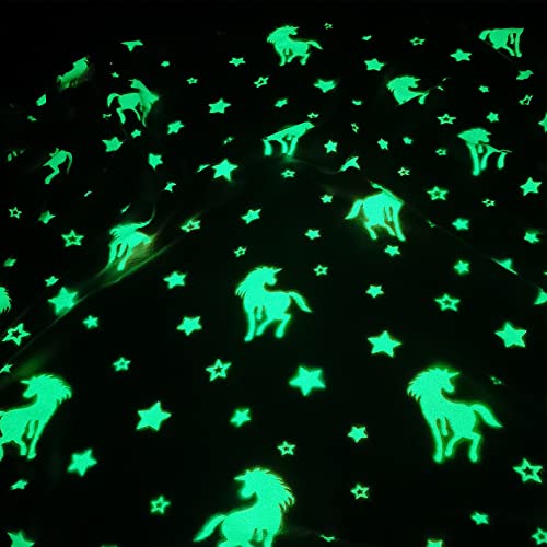 Glow In The Dark Blanket Soft Blanket Gift For Girls Luminous Throw Blanket Toys, Kids Blankets, For 4 5 6 7 Year Old Girl Easter Christmas Birthday Thanksgiving 60 X 50In #TOP1
