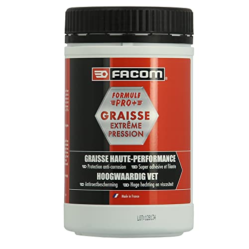 Facom Graisse Industrielle Extreme Pression, Calcium, Pro+ 900g Rouge