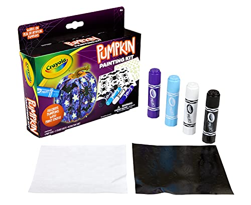 Kit décoration citrouille phosphorescent Crayola sans découpe - 2