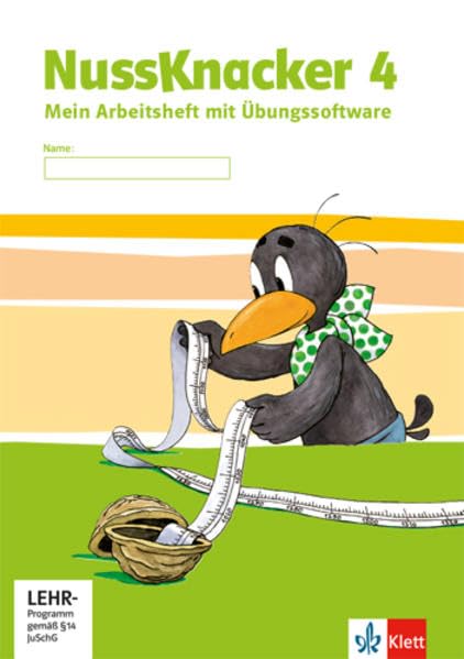 Nussknacker 4: Arbeitsheft mit CD-ROM Klasse 4 (Nussknacker. Ausgabe ab 2015)