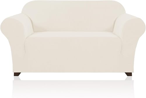 Miniatura 83 de PrinceDeco Funda elástica para sofá de 3 cojines, protector de muebles con parte inferior elástica antideslizante, apta para perros (sofá, azul Azul