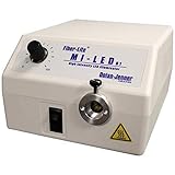 Dolan-Jenner Industries Mi-LED-US-B1 Fiber-Lite Mi-LED Fiber Optic Illuminator with 15mm Fiber Input Diameter, 115V, 1