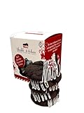 Dark Chocolate Peppermint Cookies- Chunky Fudge Cookies with Cool Peppermint, Egg-Free & Vegetarian, Gourmet Christmas Treats & Gifting, 9 oz