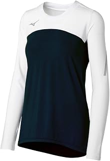 Techno VII-Manga Larga Camiseta de Voleibol, Mujer