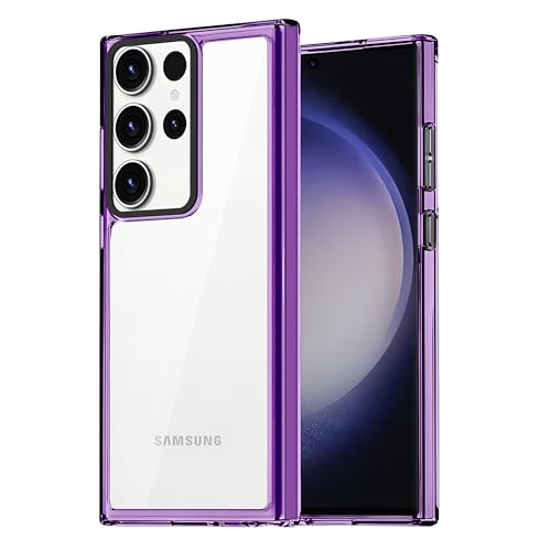 Image of Zapcase Back Case Cover for Samsung Galaxy S25 Ultra 5G | Compatible for Samsung Galaxy S25 Ultra 5G Back Cover | Case Cover with Camera Protection | (TPU + PC | Translucent Purple)