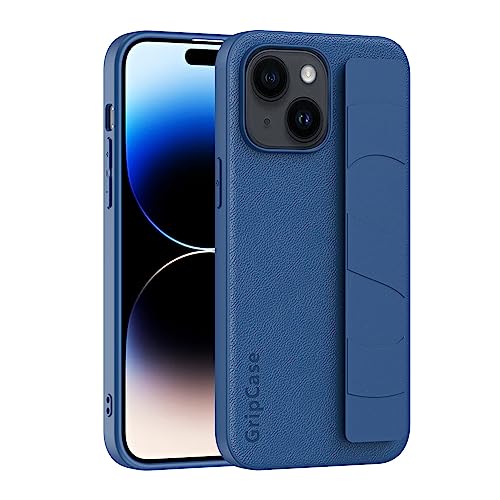 Coque antichoc iPhone 15 anti-chute avec dragonne de sécurité contre la casse
