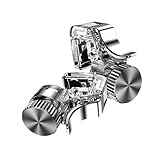 QUMIIRITY 対応 透明ゲームトリガー 携帯用 軽量シリコン滑り止め付き ゲームアクセサリー 射撃操作向上