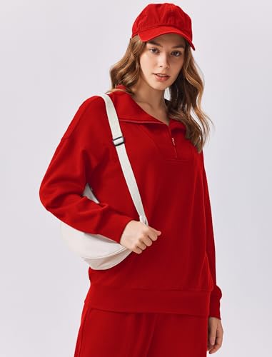 Image of PINSPARK 2 Piece Sets for Women 2026 Fall Outfits Sweatsuit Oversized Sweatshirt Wide Leg Sweatpants Matching Set Tracksuit
