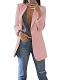 zara crepe blazer pink ❤️❤️ HINWEIS: Vor der Bestellung lesen Sie bitte sorgfältig die Größentabelle, die wir auf dem letzten Bild angegeben haben. Wählen Sie die entsprechende Größe aus. Die Amazon-Größentabelle gehört nicht uns, VERWENDEN SIE SIE NICHT !!! (# Letztes Bild #)