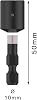 Bosch 2608522352 Impact-lock switch 10 mm, 0 W, 0 V