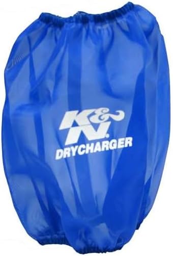 Capa pré-filtro Drycharger K&N RF-1041DL azul para filtro RF-1041 – 1 unidade