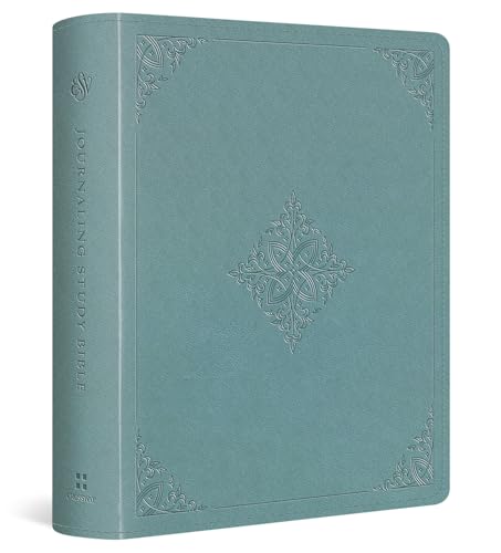 ESV Journaling Study Bible (TruTone over Board, Paris Sky, Fleur-de-lis Design): Holy Bible, English Standard Version