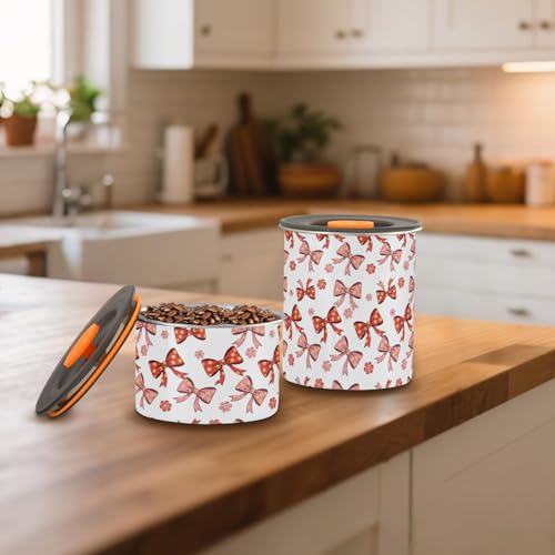Contenedor hermético de acero inoxidable para café 900ml miniatura 6