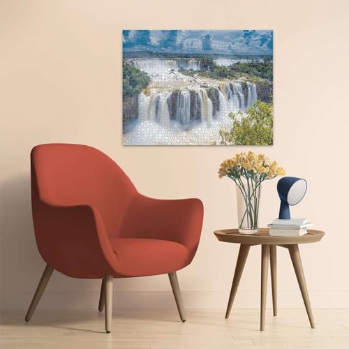 Rompecabezas Ravensburger - Cataratas del Iguazú, Brasil - 2000 piezas - Impresionantes cataratas de Brasil - Imágenes hermosas de artistas globales - Calidad premium - Regalo ideal - Puzzles para adultos miniatura 4