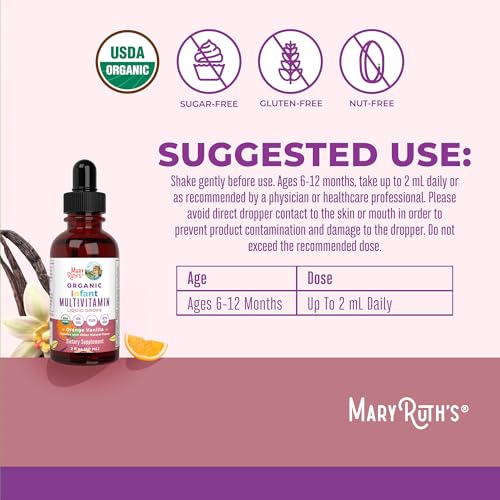 MaryRuth's Organic Infant Multivitamin Iron Drops