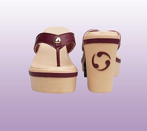 Miniatura 3 de Genshin Impact Raiden Shogun Baal Beelzebul - Zapatos de cosplay unisex para mujer de Halloween