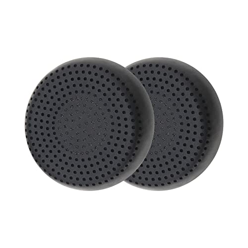 EMSea 1 paire de coussinets d'oreille en cuir protéiné, mousse à mémoire de forme, coussinets de rechange pour casque sans fil Bluetooth Skullcandy Grind