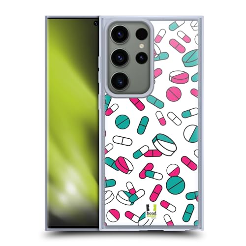 Coque en Gel Samsung S23 Ultra MagSafe Coque Anti-Choc aux Motifs de Capsules