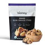 Biomey Organic Certified Sun-Dried Turkish Smyrna Figs 2.5 LBS | No Added Sugar - Unsulphured - Vegan Superfood Snack - Non-GMO - Healthy Superfood Snack - Product of Turkey
