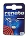 Produktbild Renata Uhren-Batterie 321, SR616SW, Silver 1.55 V, 1er