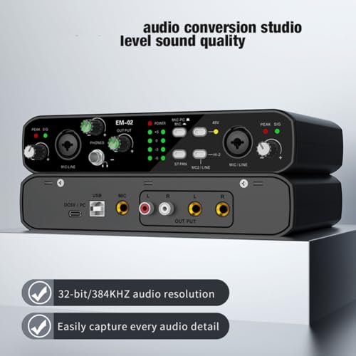 Taux d'échantillonnage élevé pour cette carte son externe USB - 6
