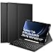 Produktbild FINTIE Tastatur Hülle für Samsung Galaxy Tab S10 Lite/S10 FE/S9 FE 10.9" & S9 11" Tablet, Keyboard Cover mit Magnetisch Abnehmbarer Deutscher Bluetooth Tastatur, Schwarz