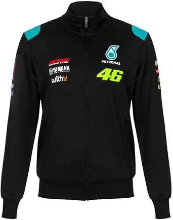 YAMAHA Men's Petronas MotoGP Track Jacket L Black