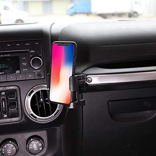 Portavasos y soporte de teléfono para Jeep Wrangler JK miniatura 2