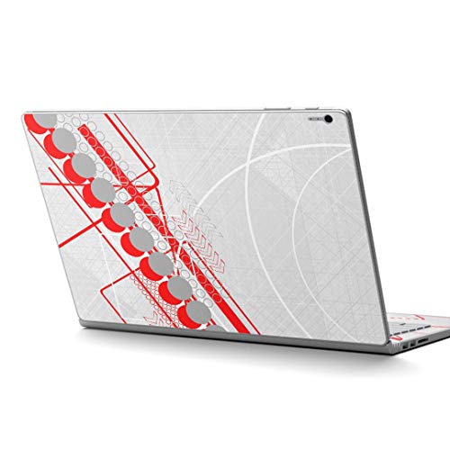 igsticker Surface Book2 Book3 15inch ��p �X�L���V�[�� �T�[�t�F�X �u�b�N 15�C���`�p �V�[�� 007597 ���j�[�N �� ���b�h �D�F �O���[ �f�U�C��