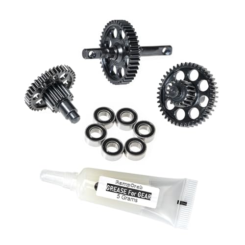 RampCrab Transmission Gear Set for TRX4M RC Car, Low Range (Crawl), Hardened Steel Gearbox...