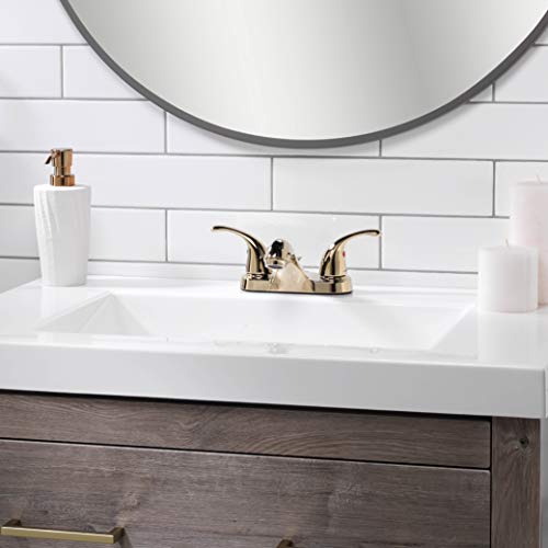 Aqua Vista 15-B42WP-PB-AV Two Handle Bathroom Sink Faucet, Polished Brass by Aqua Vista - Image 4