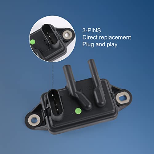 EGR Exhaust Gas Recirculation Pressure Feedback Sensor Replacement for Ford F-150 F-250 F-350 Ranger,Mercury Sable,Mazda B3000 B2500,Lincoln Navigator Town Carï¼DPFE15, F77Z9J460AB, F77Z9J460AB, VP8T - Image 5